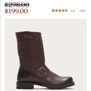 Veronica Short Frye Boots (Size 7)